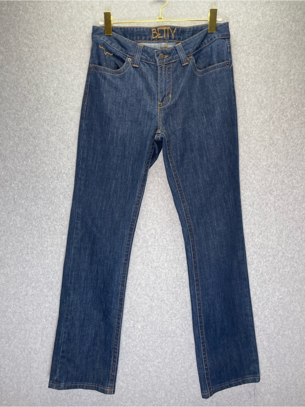 Kimes Ranch Betty Mid Rise Straight Leg Western Ranch Jeans